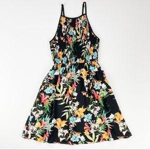 🌸2 for $30🌸 Bright Tropical Floral Printed Dress | A-Frame Style